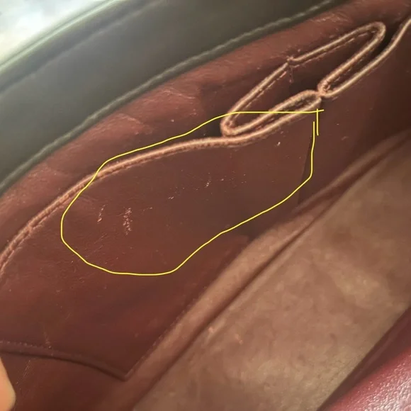 Authentic Chanel lambskin/calfskin large black chevon single flap shoulder bag - Picture 7 of 14